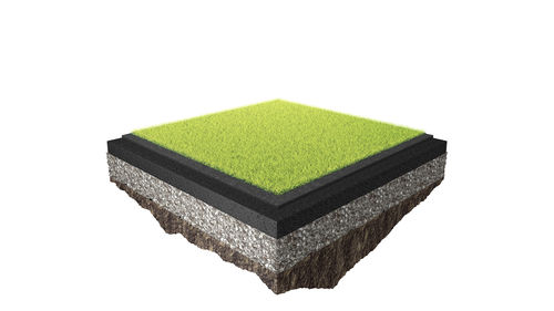 Упругая подкладка в рулонах - REGUPOL turfpad SP - REGUPOL Germany GmbH & Co. KG - из каучука / из полиуретана / изоляционная