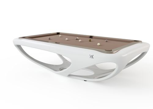 Бильярдный стол уникальный дизайн - WHITELIGHT - Billards Toulet - Babyfoot by Toulet - для бытового использования / для профессионального использования / из дерева