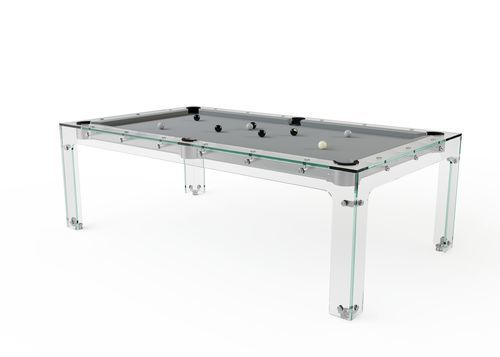 Бильярдный стол уникальный дизайн - CARAT LIGHT - Billards Toulet - Babyfoot by Toulet - для профессионального использования / для бытового использования / из стекла