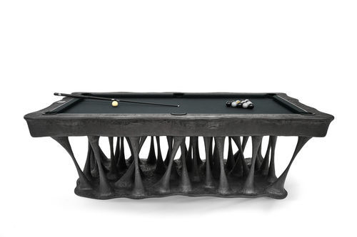 Бильярдный стол уникальный дизайн - "Black Bi" - Billards Toulet - Babyfoot by Toulet - для бытового использования / для профессионального использования / из ясеня