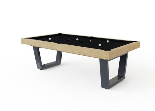 Современный бильярдный стол - IRON - Billards Toulet - Babyfoot by Toulet - для бытового использования / из цельной древесины / из металла