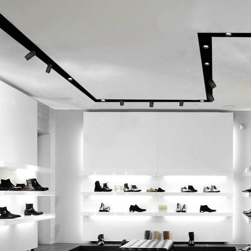 Светильник на рейке LED - CORSO100 - Arcluce S.p.A. - круглый / линейный / из стали