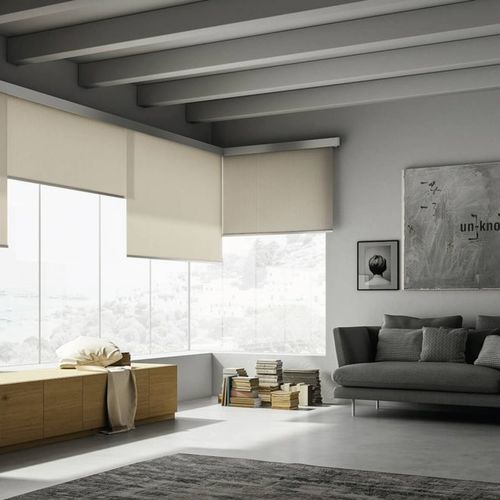 Жалюзи наматывающееся - ROLL CINQUE - TAO DESIGN - для окон / из Trevira CS® / из огнестойкой ткани