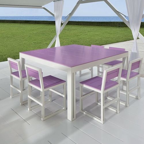 Современный стол - ZERODIECI - TAO DESIGN - из нержавеющей стали / из Corian® / с основанием из алюминия