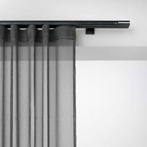 Рельсовый карниз для штор по индивидуальным замерам - ELLIPSE - TAO DESIGN - с ручным приводом / потолочное крепление / настенное крепление