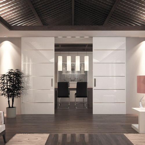 Дверная система скольжения - INSIDE - OPENSPACE | Sliding doors by Gosimat - для стеклянной двери