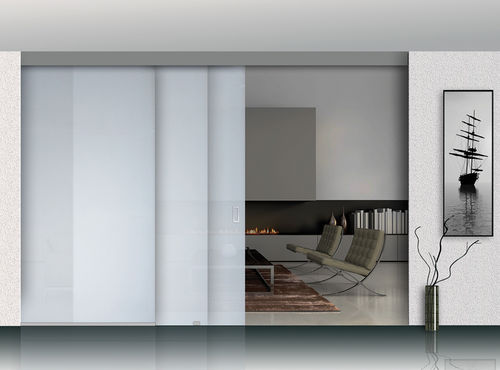 Дверная система скольжения - TELESCOPIC  - OPENSPACE | Sliding doors by Gosimat - для стеклянной двери