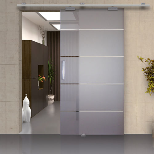Дверная система скольжения - STANDARD - OPENSPACE | Sliding doors by Gosimat - для стеклянной двери