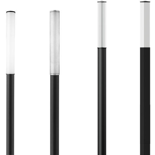 Современная световая колонна - SMITH - LIGMAN Lighting Company Limited - из нержавеющей стали / из поликарбоната / LED