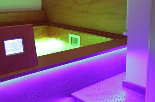 Ванна для профессионального использования - HYDROFURO - Esagono - из дерева / ванна / белая