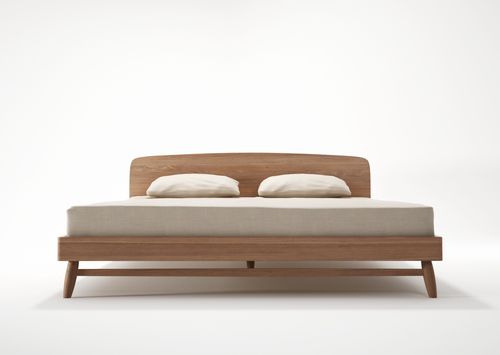Кровать размер queen size - TW30  - Karpenter - современная / с изголовьем / из дуба