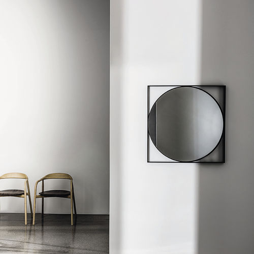 Настенное зеркало - VISUAL GEOMETRIC - Sovet Italia - подвесное / современное / квадратное