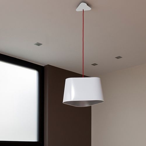 Подвесная лампа - NUAGE - Designheure - из лакированной стали / из фарфора / современная