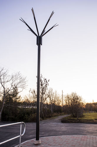 Городской фонарный столб - CORNFLOWER URBAN LIGHT - Keha3  - садовый / современный / из гальванизированной стали