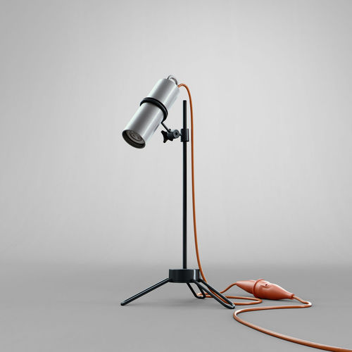 Настольная лампа - Lightweight Table Lamp - Keha3  - из металла / индустриальный стиль / проводная