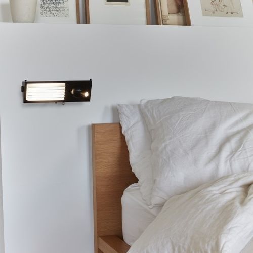 Современный настенный светильник - BINY BEDSIDE - DCW éditions - для интерьера / из алюминия / из стали