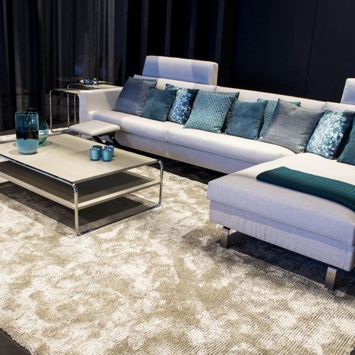 Современный ковер - SHADOW 2.0 - B.I.C. Luxury Carpets - однотонный / из шерсти / из tencel®