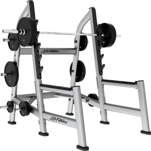 Приседание со штангой тренажер - LBR-OS - Life Fitness - для интерьера / для спортзала