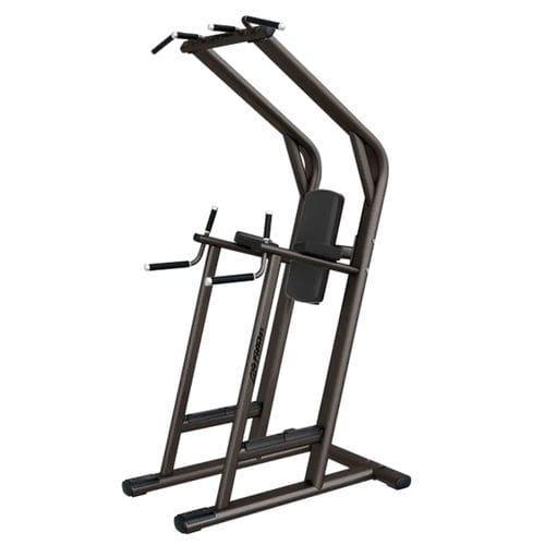 Тренажер отжимание на брусьях - LBR-LC - Life Fitness - подъем прямых ног / для интерьера / для спортзала
