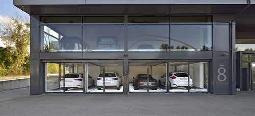 Система парковки с платформой - TRENDVARIO 6300 - KLAUS Multiparking GmbH - с лифтом