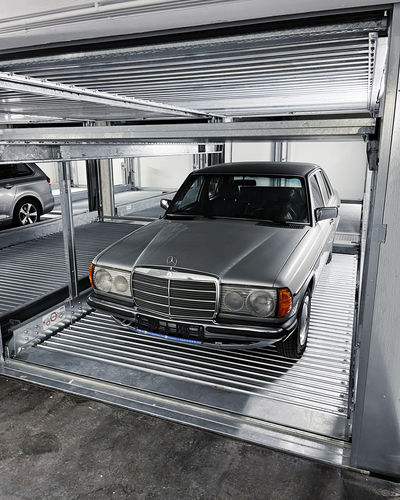 Система парковки с платформой - TRENDVARIO 6300+ - KLAUS Multiparking GmbH - с лифтом