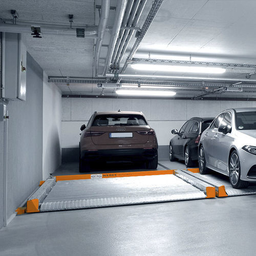 Раздвижная платформа для парковки - PARKBOARD PQ - KLAUS Multiparking GmbH - гидравлическая / электрическая