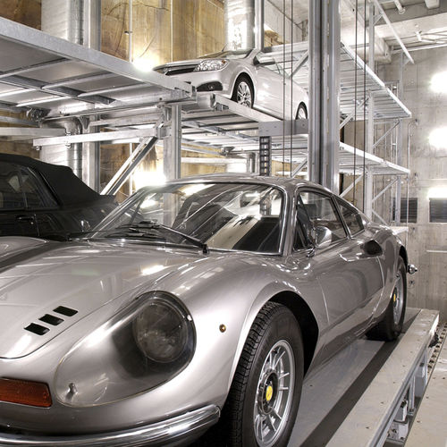 Система парковки с платформой - MASTERVARIO R3C - KLAUS Multiparking GmbH - с лифтом