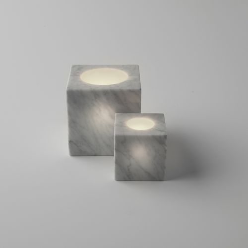 Подсвечник из мрамора - SPHERE - Marsotto