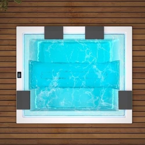 Встраиваемая спа-ванна - VIBE INFINITY INGROUND - Aquatica Marmite SP. Z.o.o - прямоугольная / 5 мест / 4 места
