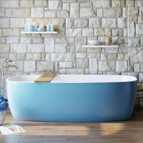 Островная ванна - COLETTA™ DISTANT  - Aquatica Marmite SP. Z.o.o - для жилых зданий / из Solid Surface / из минерального сплава