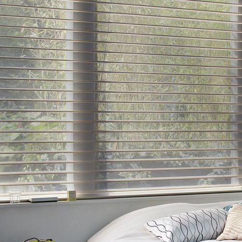 Венецианское жалюзи - SILHOUETTE ® : SUNCREEN - Luxaflex - для окон / из полотна