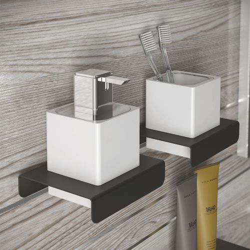 Дозатор мыла для профессионального использования - COMPACT - Etrusca Spa - настенный / встраиваемый / из керамики