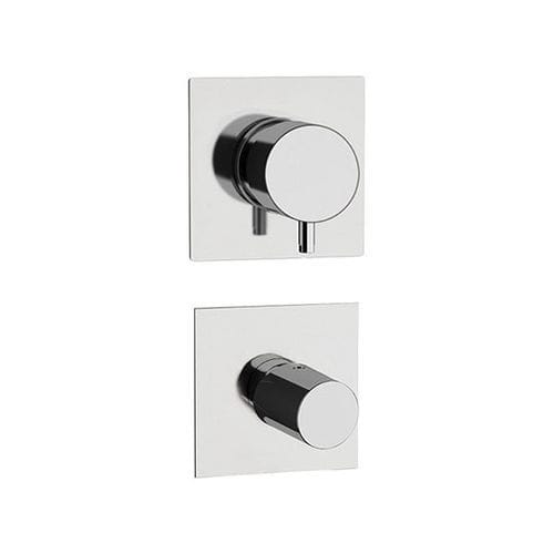 Однорычажный смеситель для душа - 173AV5PP4 ; 5TH AVENUE - Rubinetterie Mariani - настенный / из хромированной латуни / для ванной комнаты