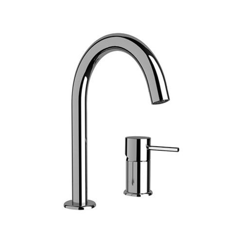 Однорычажный смеситель для раковины - 305NX - Rubinetterie Mariani - настольный / из хромированной латуни / для ванной комнаты