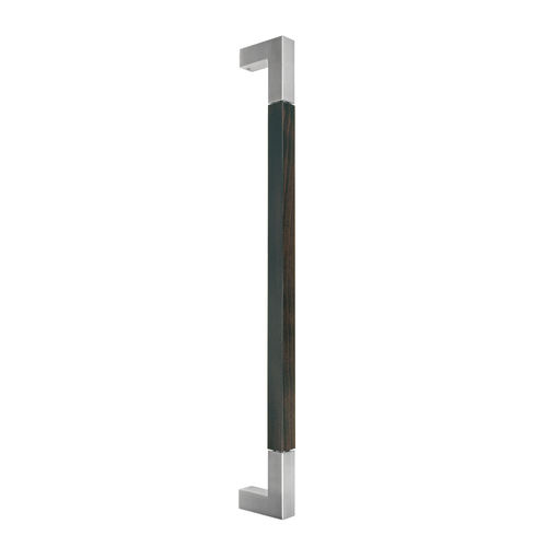 Стационарная дверная ручка для двери - LINEA TG.1524 - MWE Edelstahlmanufaktur - из нержавеющей стали / из дерева / современная