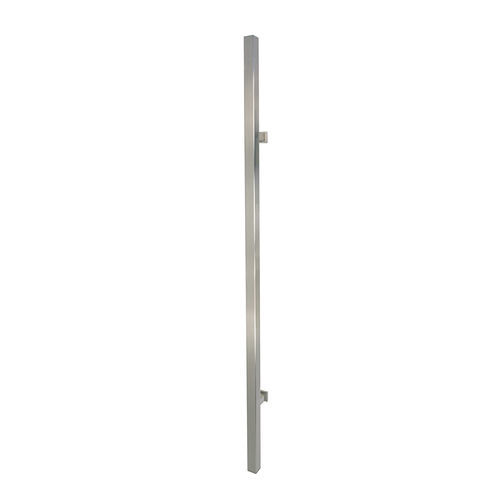 Стационарная дверная ручка для двери - AKZENT Q  TG.1102 - MWE Edelstahlmanufaktur - из полированной нержавеющей стали / современная / для бытового использования