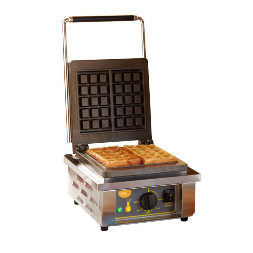 Вафельница для профессионального использования - AR00021 - CREPES DE France - электрическая / для бельгийских вафель / одиночная