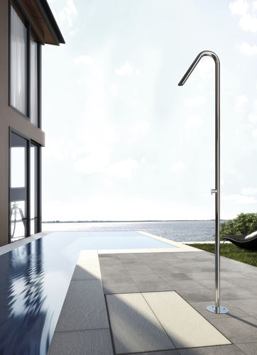 Душ для улицы из нержавеющей стали - TWIGGY SHOWER: CS40 - Fontealta