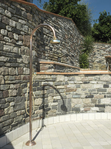 Душ для улицы из меди - ORIGO RAME SHOWER: C50R.ME - Fontealta