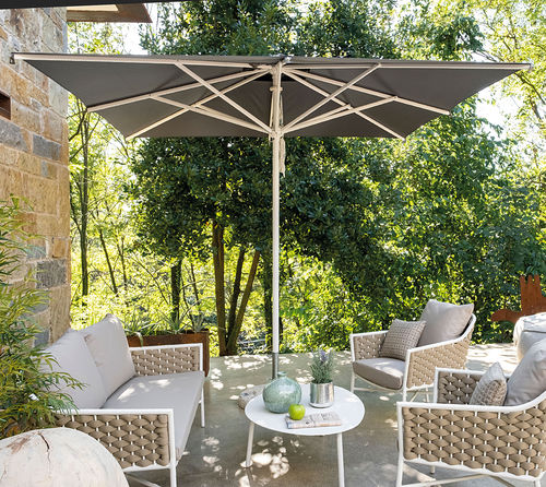 Квадратный зонт от солнца - Rimini Standard - Scolaro - прямоугольный / восьмиугольный / с центральной опорой