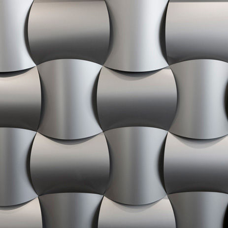 Настенная декоративная панель - WOVIN WALL® STANDARD - Wovin Wall - из алюминия / из ламината / 3D