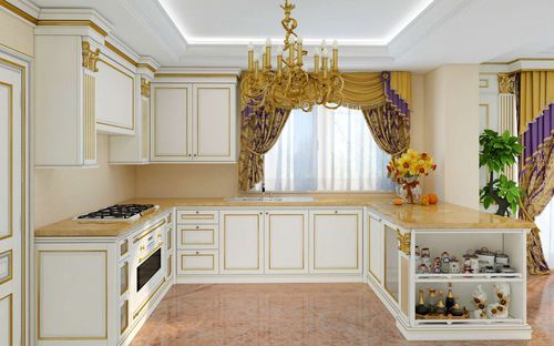 Стилизованная кухня - Legacy - VIMERCATI MEDA LUXURY CLASSIC FURNITURE - из дерева / из мрамора / островного типа