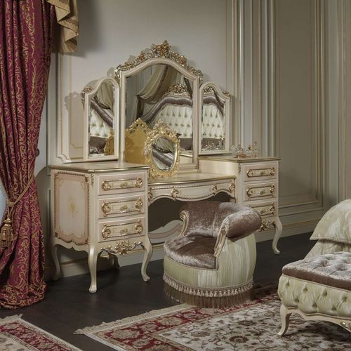 Стилизованный туалетный столик - Louvre 943 - VIMERCATI MEDA LUXURY CLASSIC FURNITURE - из дерева / одноместный