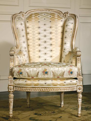 Стилизованное кресло - SAN MARCO - VIMERCATI MEDA LUXURY CLASSIC FURNITURE - из ткани