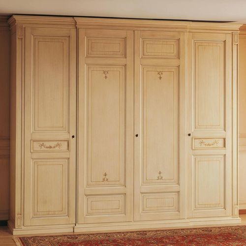 Стилизованный шкаф для одежды - CANOVA - VIMERCATI MEDA LUXURY CLASSIC FURNITURE - из дерева / с распашными дверями