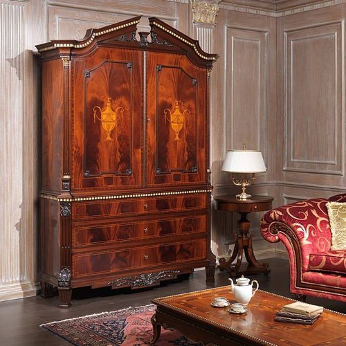 Высокий буфет - NEO-CLASSIC - VIMERCATI MEDA LUXURY CLASSIC FURNITURE - стилизованный / из дерева / с выдвижными ящиками