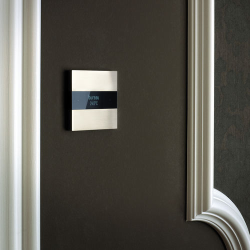 Электронный термостат - Deseo KNX - basalte - программируемый / для системы отопления / для вентиляционной системы