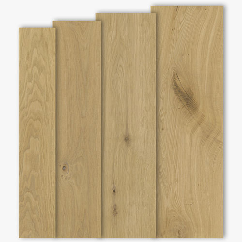 Паркет из массивной доски - MXD 200-350 Select/Natur - Pur Natur Holzprodukte - из дуба / с натуральным маслом / очищенный