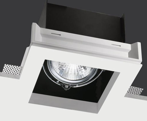 Встраиваемый точечный светильник в потолок - BOX - BUZZI & BUZZI - LED / галогенный / прямоугольный