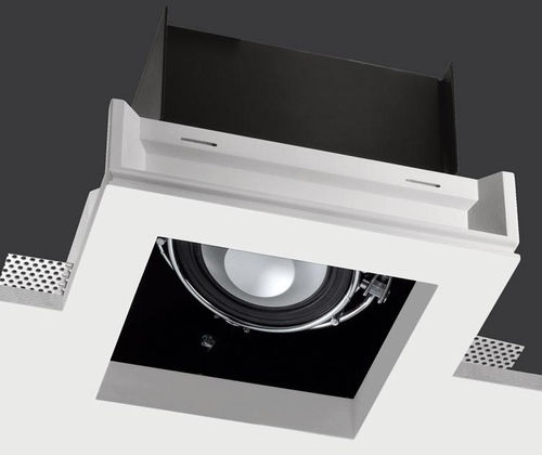 Встраиваемый точечный светильник в потолок - HI-AUDIO BOX - BUZZI & BUZZI - LED / галогенный / прямоугольный